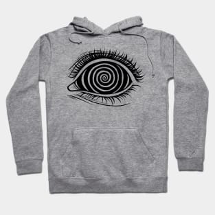 Psychedelic Eye. Spiral Hoodie